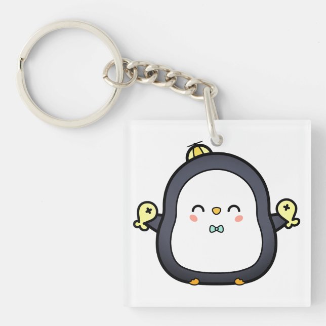 Bird, Character, Nature Key Ring (Front)