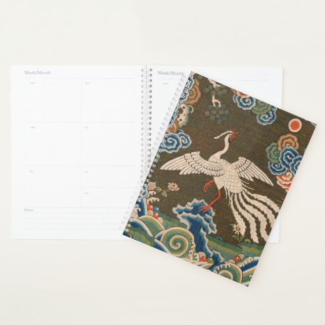 Bird Chinese Antique Decor Planner (Display)