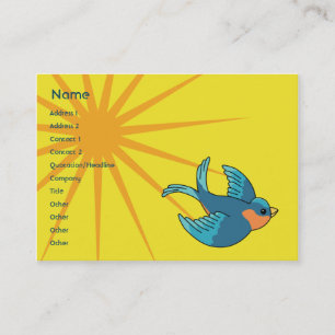 Bird - Chubby Business Card