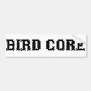 Bird Core Bumper Sticker