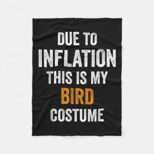Bird Costume Halloween Due To Inflation Gifts Hall Fleece Blanket