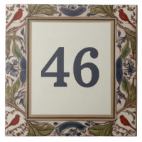 Bird Custom House Number Sign Plaque Plate