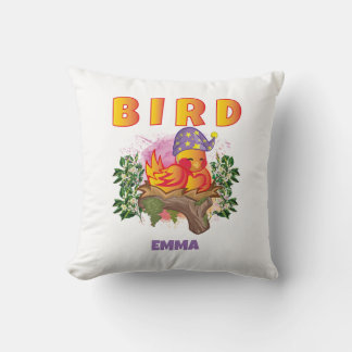 BIRD CUTE LOVELY FUNNY PERSONALIZED KIDS  CUSHION
