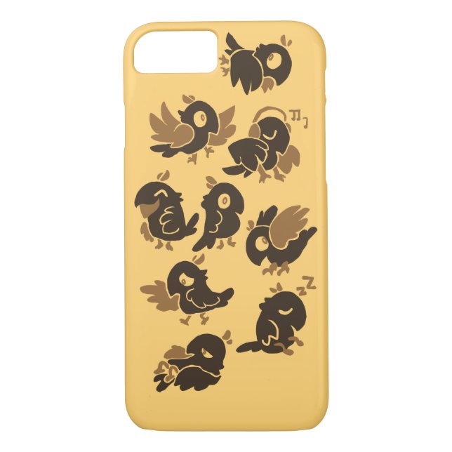 Bird Design Apple iPhone 8/7 Mate Phone Case (Back)