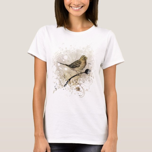 Bird Design T-Shirt (Front)