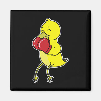 Bird Does Boxing Magnet