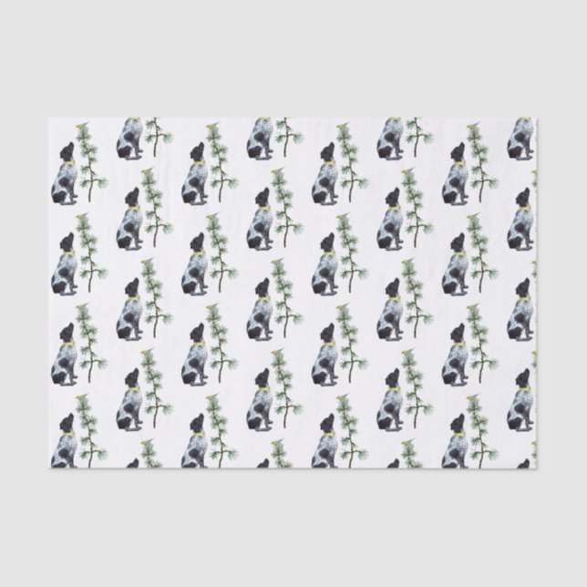 Bird Dog Tissue Paper (Front)