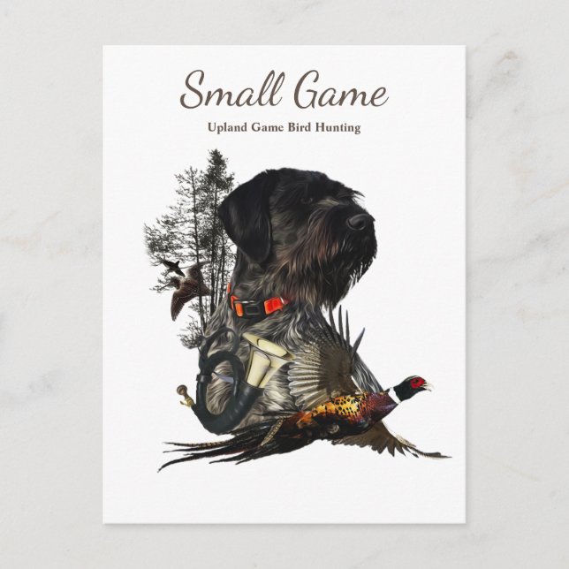 Bird dog , Upland Game Bird Hunting Postcard (Front)