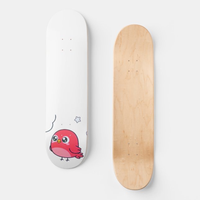 Bird, endoky.com skateboard (Front)