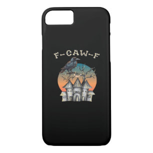 Bird F-Caw-F Funny Crow Raven iPhone 8/7 Case