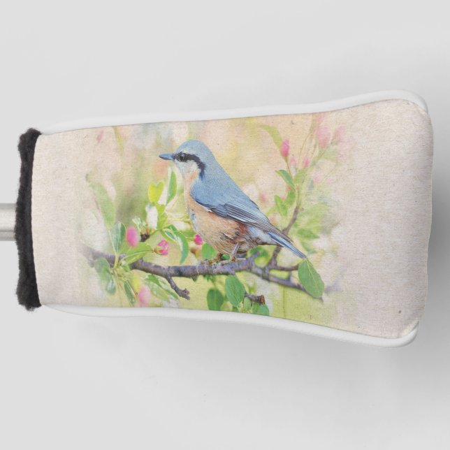 Bird Fanatic Golf Head Cover (Front)