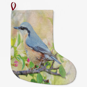 Bird Fanatic Large Christmas Stocking
