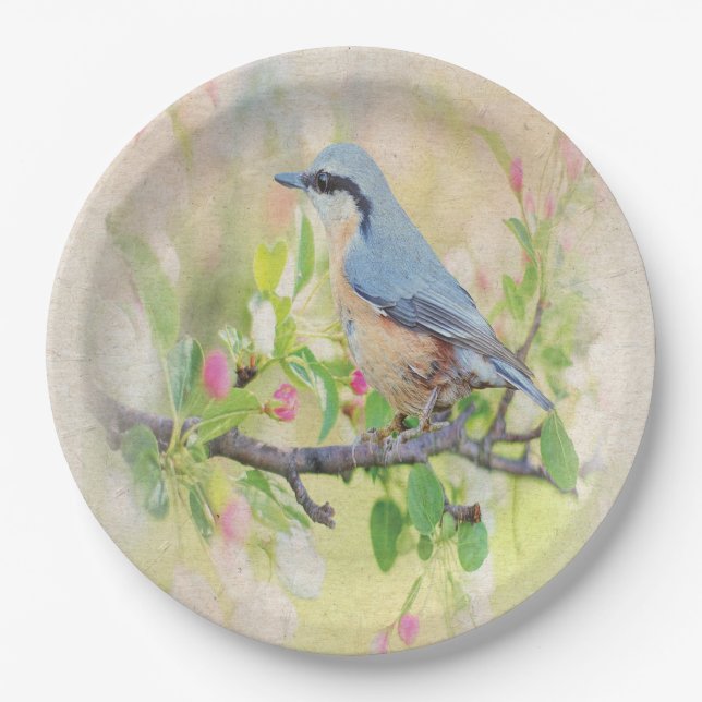 Bird Fanatic Paper Plate (Front)