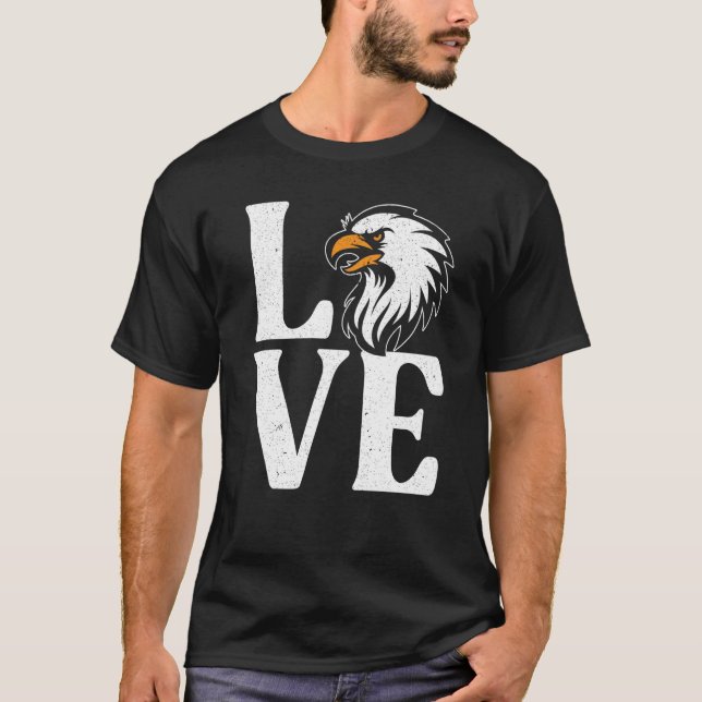 Bird Flying Animal Ornithology Eagle Whisperer T-Shirt (Front)