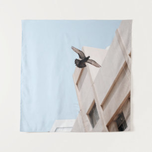BIRD FLYING IN THE AIR TAPESTRY