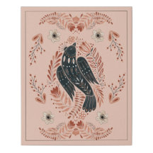 Bird Folk Art Illustration