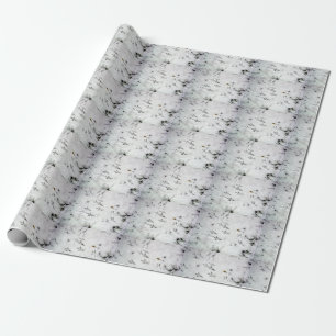 Bird Foot Print Wrapping paper
