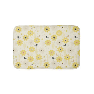 Bird Garden Bath Mat