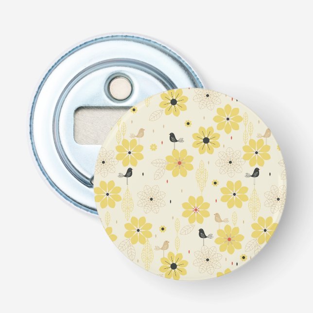 Bird Garden Bottle Opener (Front)