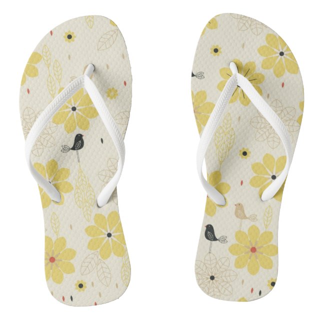 Bird Garden Thongs (Footbed)