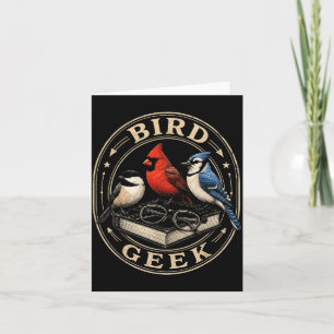 Bird Geek Field Guide Birding Gift Card