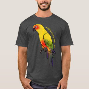 Bird Graphic Tee Parrot Clothing