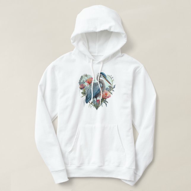 Bird Hooded Sweatshirt (Design Front)