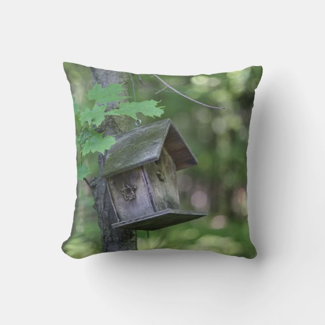 Bird House Cushion (Front)