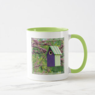 Bird House On A Redbud Tree Mug