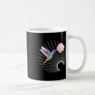 Bird Hummingbird Watercolor Floral Art Hummingbird Coffee Mug