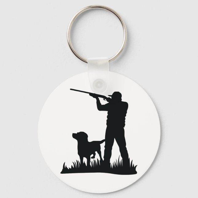 Bird Hunter Key Ring (Front)