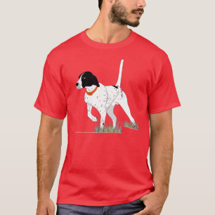 Bird Hunting for Hunter Men English Pointer Dog  T-Shirt