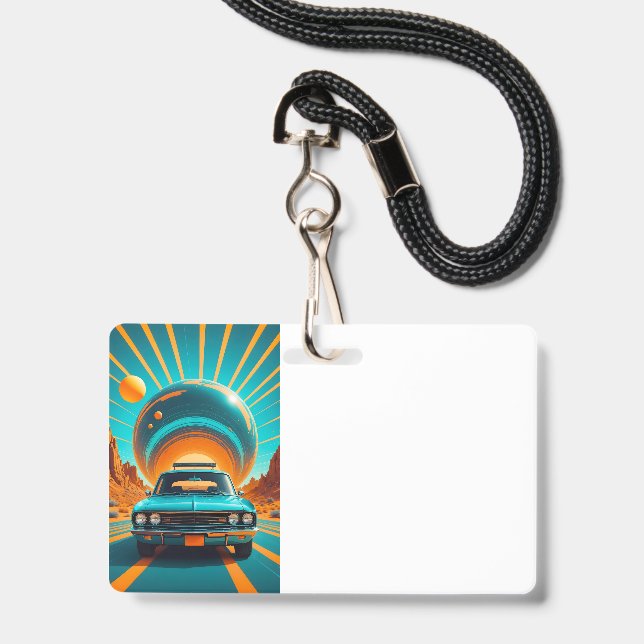 Bird ID Badge (Back with Lanyard)