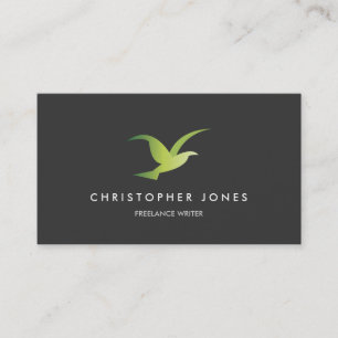 BIRD IDENTITY BUSINESS CARD FOR AUTHORS, WRITERS
