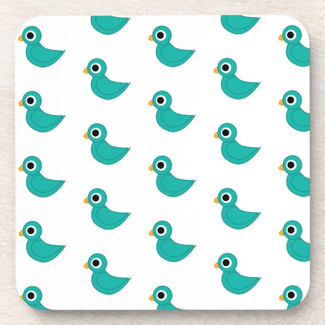 Bird Illustration Coaster (Front)