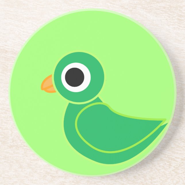 Bird Illustration Coaster (Front)