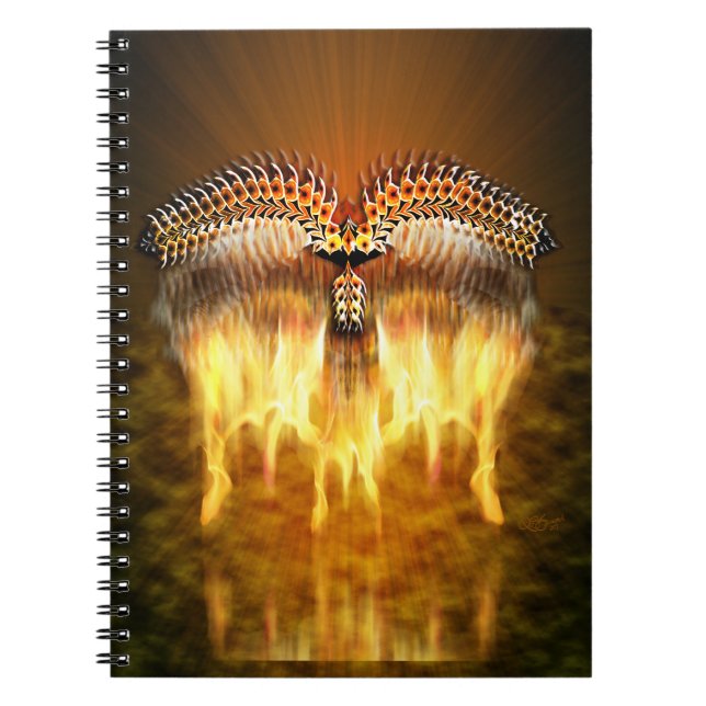 Bird in Flight Notebook (Front)