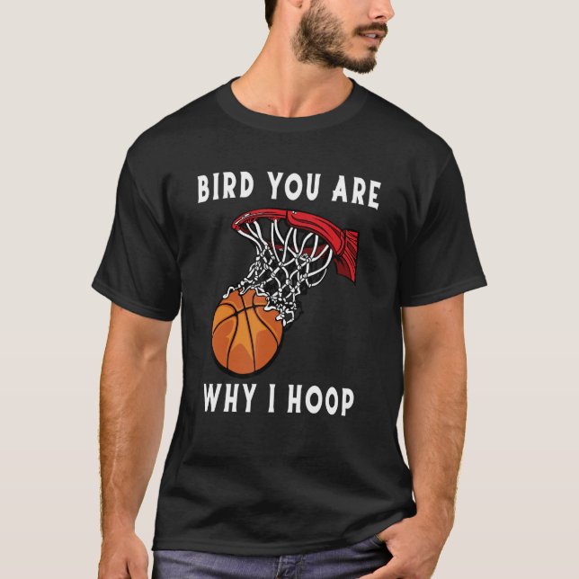 Bird In Her Final Regular Season Home Game Basketb T-Shirt (Front)