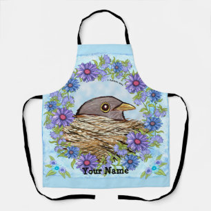 Bird In Nest  apron