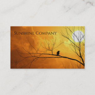 Bird In Tree Business Card
