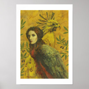 Bird Lady Fine Art Print