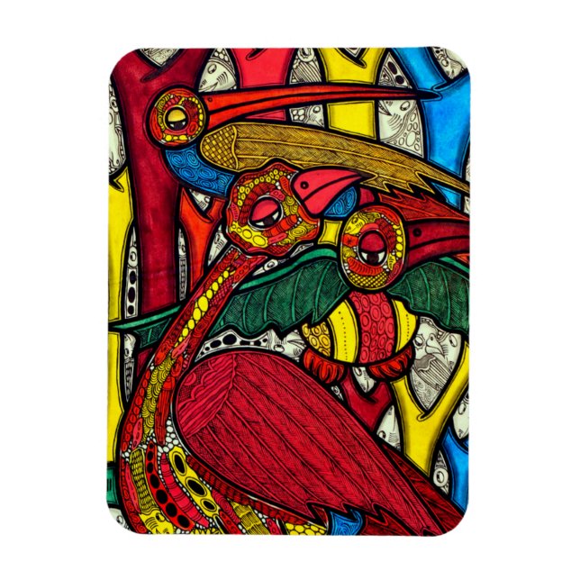 Bird life 2013 magnet (Vertical)
