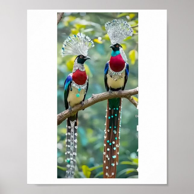 Bird  life enjoy print, Value Poster Paper (Matte) (Front)