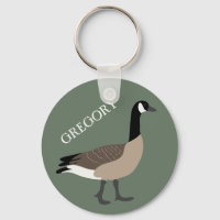 Bird Lovers Canada Goose Illustration Personalised