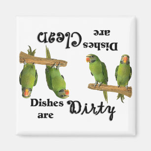 Bird Lovers Dishwasher Magnet