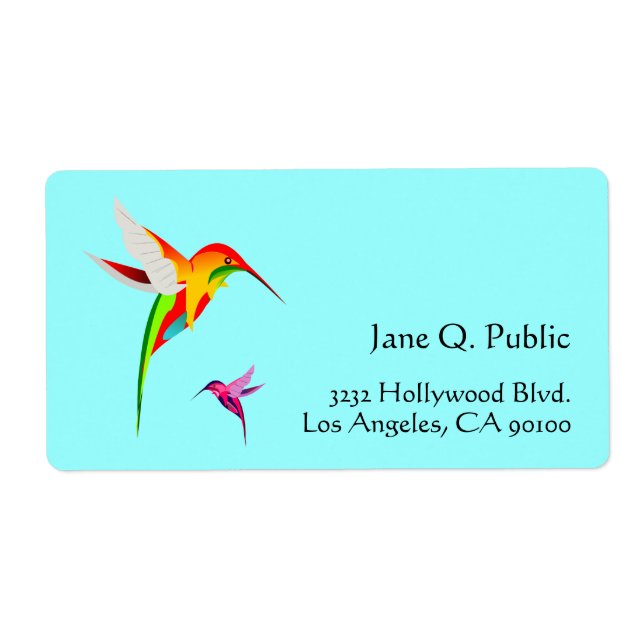 Bird Lovers Hummingbirds (Front)
