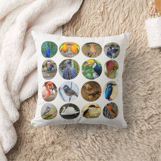 Bird Lovers Pillow 16" x 16"