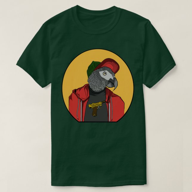 Bird Luger T-Shirt (Design Front)