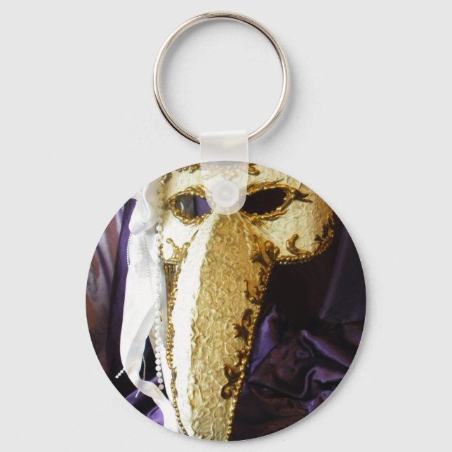 Bird Mask Key Ring (Front)