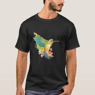 Bird Men's Bird Motif Women's Colourful Birds T-Shirt